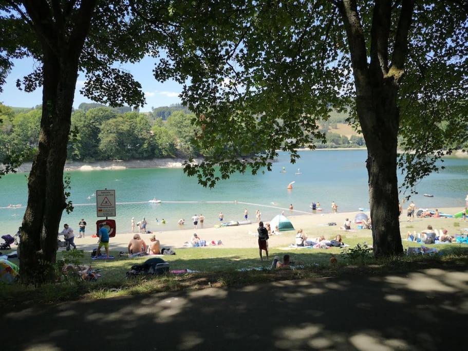 Ferienhaus Lena Im Sauerland Direkt Am Hennesee เมสเชอเดอ ภายนอก รูปภาพ